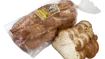 Vánočka light krájená